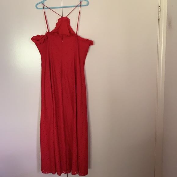Anthropologie KEEPSAKE Octavia red jumpsuit XL New NWT RARE HTF GORGEOUS - Picture 12 of 12